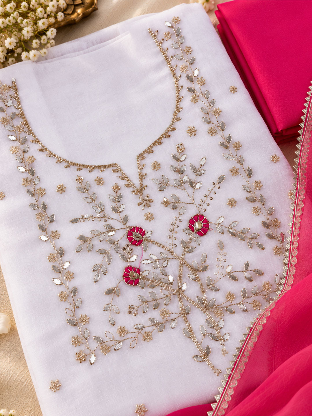 Lavanya Handcrafted Elegance in Thread & Zardozi