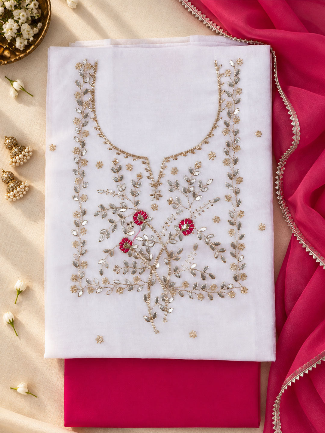 Lavanya Handcrafted Elegance in Thread & Zardozi